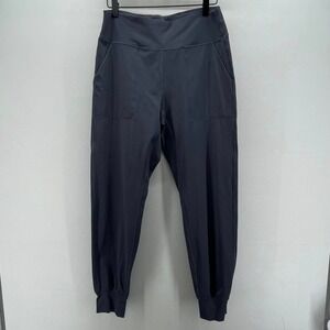 SAVVI Dark Gray High Rise Relaxed Fit Noor Joggers